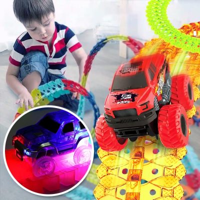 Svetelná dráha s autom | LUMITRACK