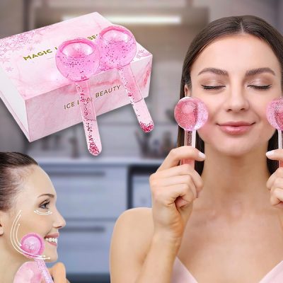 Ľadové guličky na masáž tváre (2 ks) | GLACIE