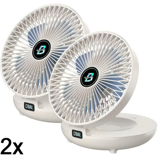 2x Prenosný mini ventilátor | AIRCOLIO