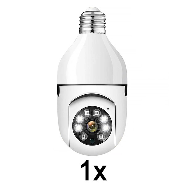 1x Inteligentná bezpečnostná žiarovková kamera | BULBCAM
