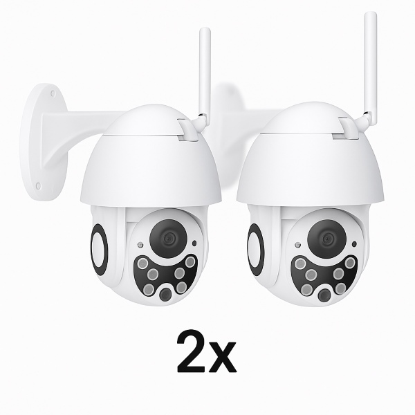 2x Vonkajšia a vnútorná bezdrôtová kamera | DIGICAM