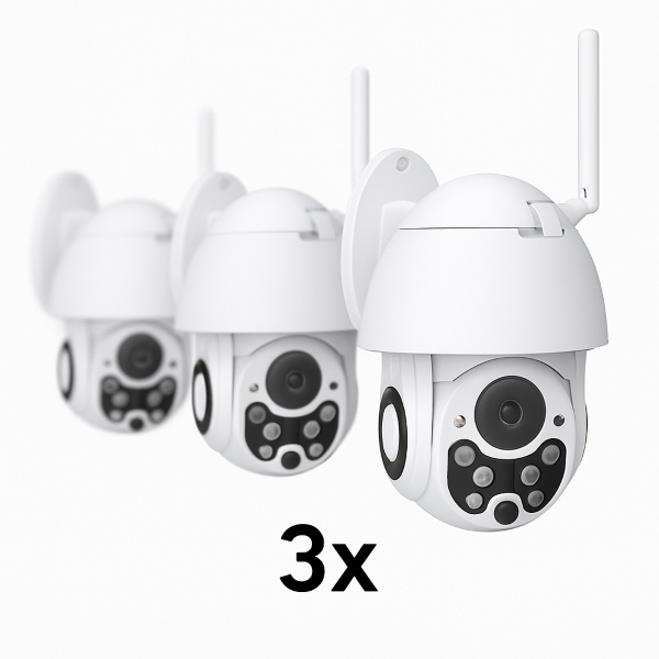 3x Vonkajšia a vnútorná bezdrôtová kamera | DIGICAM