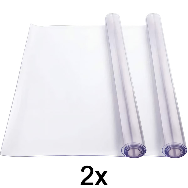 2x PVC poťah na stôl (90 x 160cm) | DURACOVER