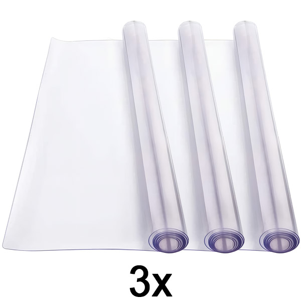 3x PVC poťah na stôl (90 x 160cm) | DURACOVER