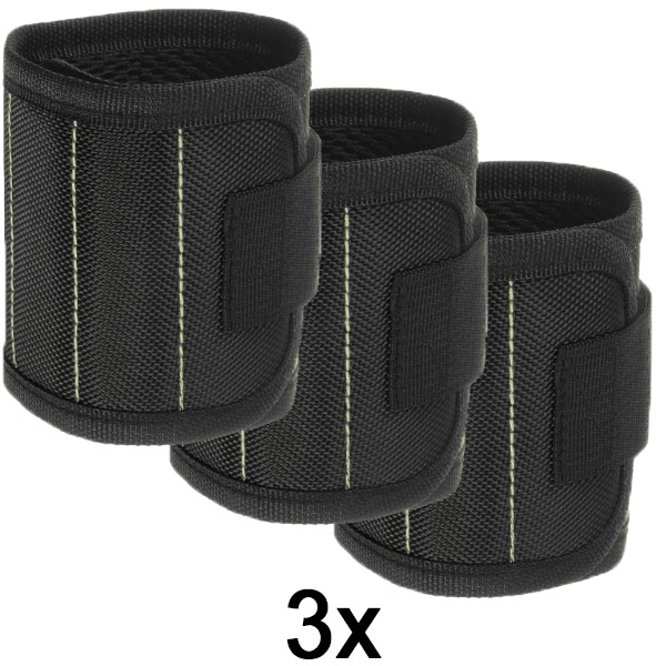 3x Magnetický náramok na náradie | HANDYMAG