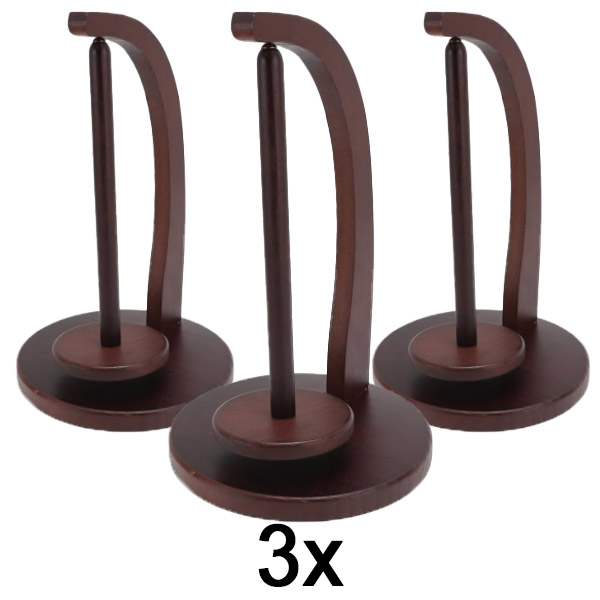 3x Drevený magnetický držiak na priadzu | KNITKARCA