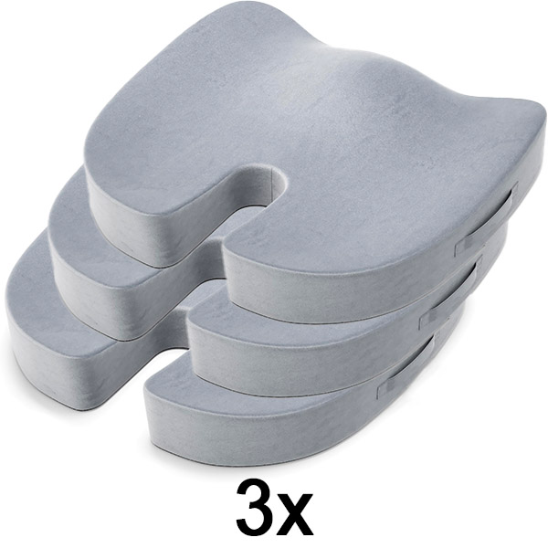 3x Ergonomický vankúš na sedenie MAXICOMFORT