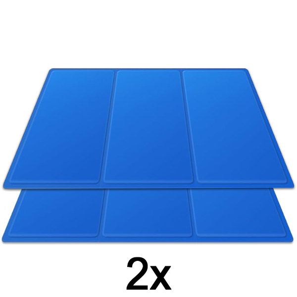 2x Chladiaca podložka pre domáce zvieratá – 90 x 50 cm, bez elektriny alebo vody | PAWCHILL