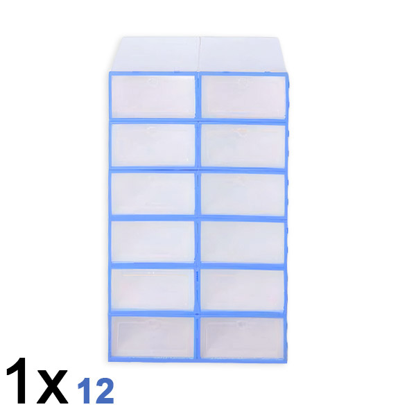 1x Plastový box na topánky (12 kusov) | SHOEZY