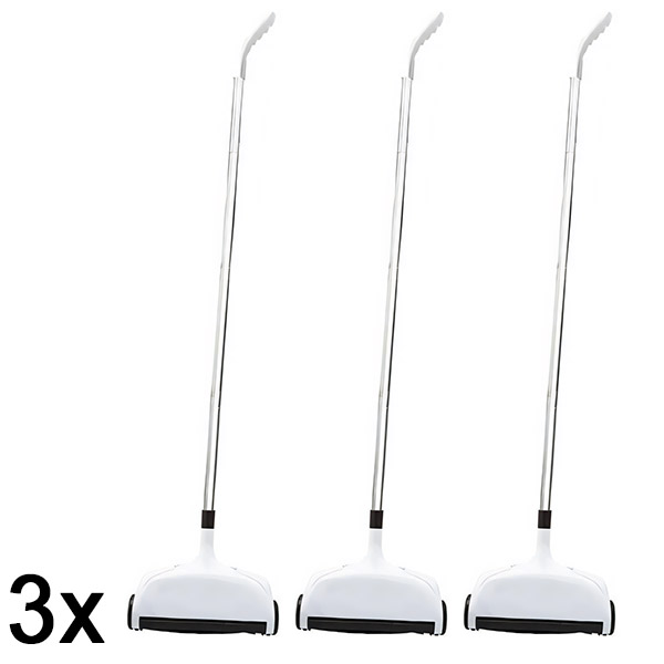 3x Inteligentná metla 2 v 1 na zametanie a čistenie podláh | WIZBROOM
