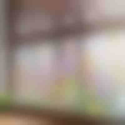 Žiarivá kvetinová nálepka na okno | FLORASTIK